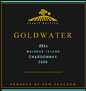 GOLDWATER CHARDONNAY ZELL 2000
